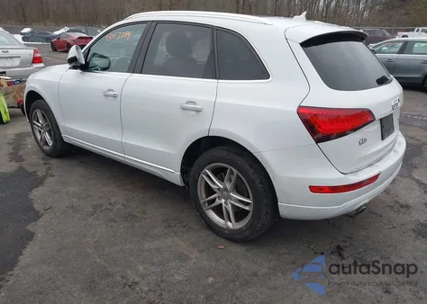 2016 Audi Q5 2.0T Premium z USA, uszkodzony, nr VIN WA1L2AFP6GA149688